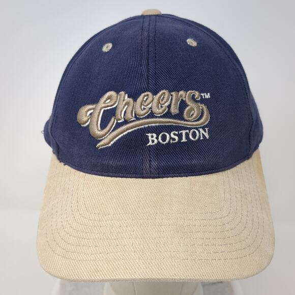 Cheers Boston Slideback Baseball Cap Blue One Size Adjustable Embroidered - Picture 2 of 9